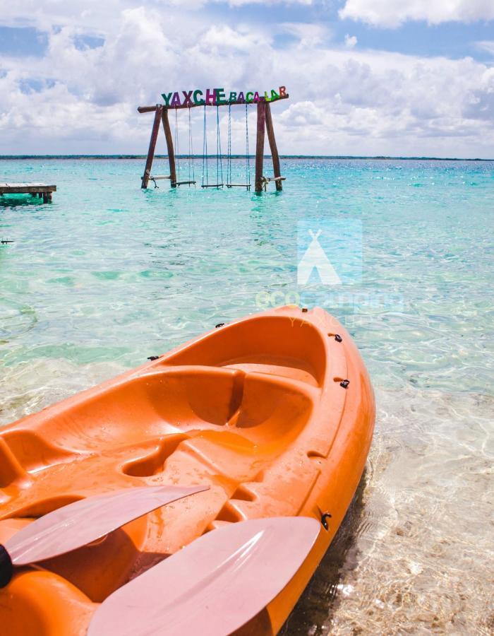 Ecocamping Yaxche Bacalar Eksteriør bilde