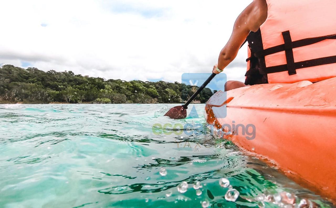 Ecocamping Yaxche Bacalar Eksteriør bilde