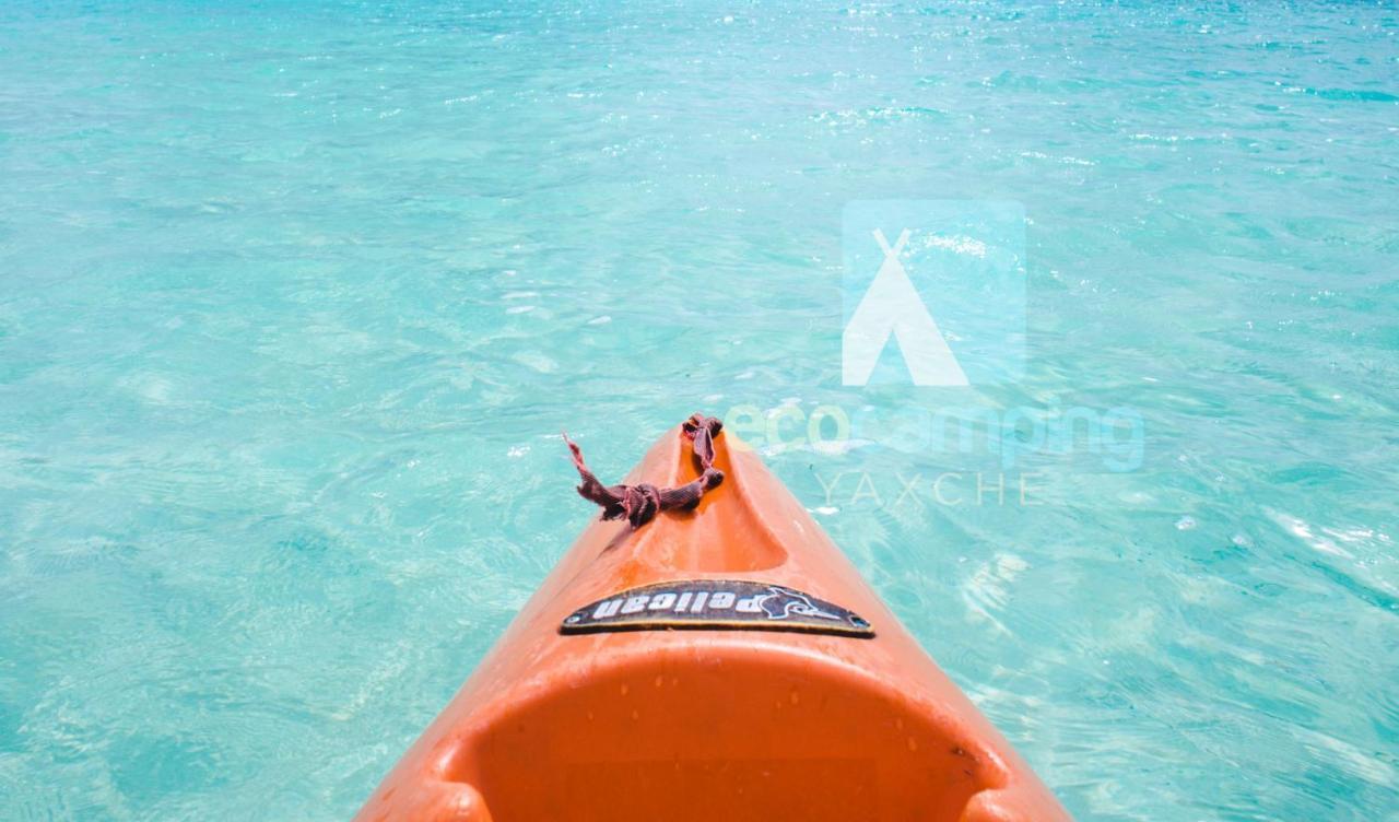 Ecocamping Yaxche Bacalar Eksteriør bilde