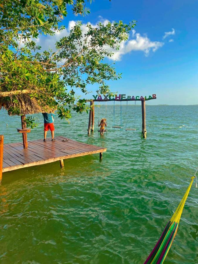 Ecocamping Yaxche Bacalar Eksteriør bilde