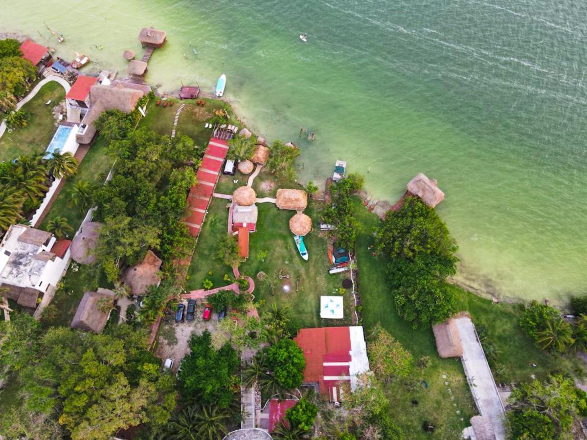 Ecocamping Yaxche Bacalar Eksteriør bilde