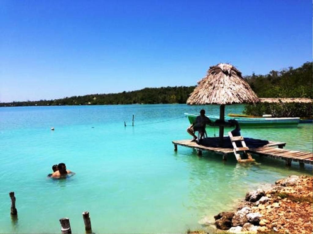 Ecocamping Yaxche Bacalar Eksteriør bilde