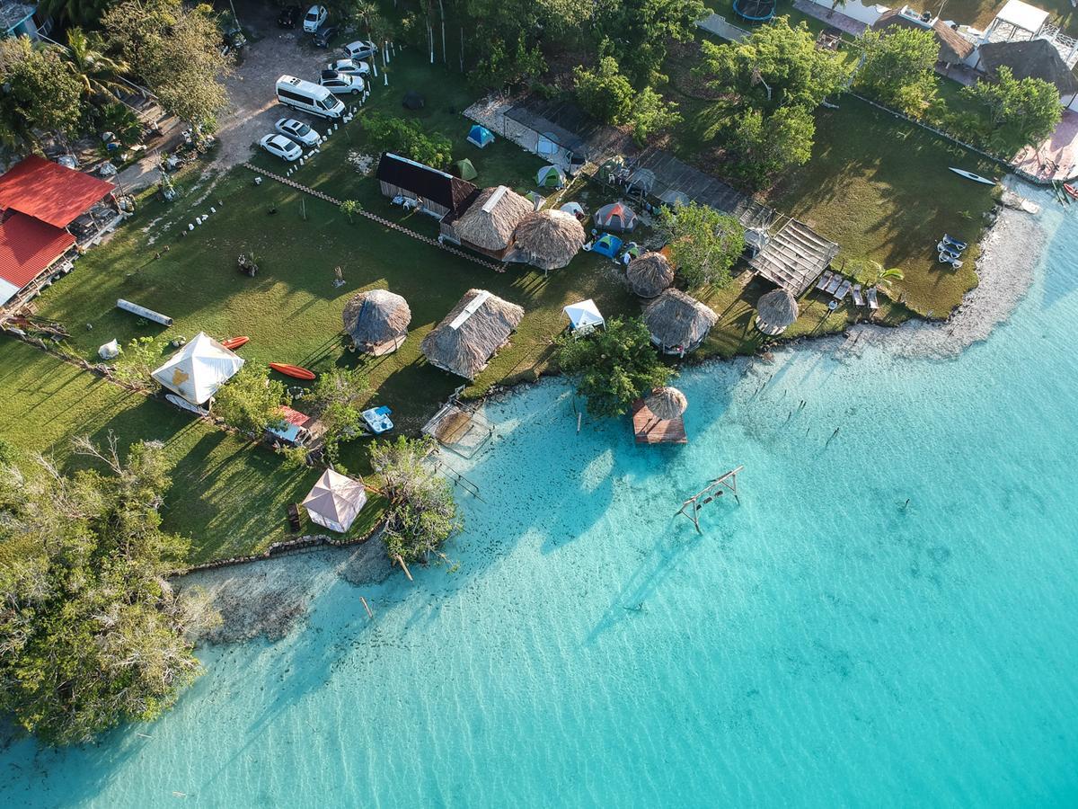 Ecocamping Yaxche Bacalar Eksteriør bilde